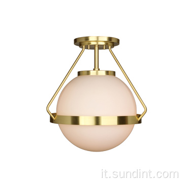 Illuminazione a supporto per soffitto interno lxury